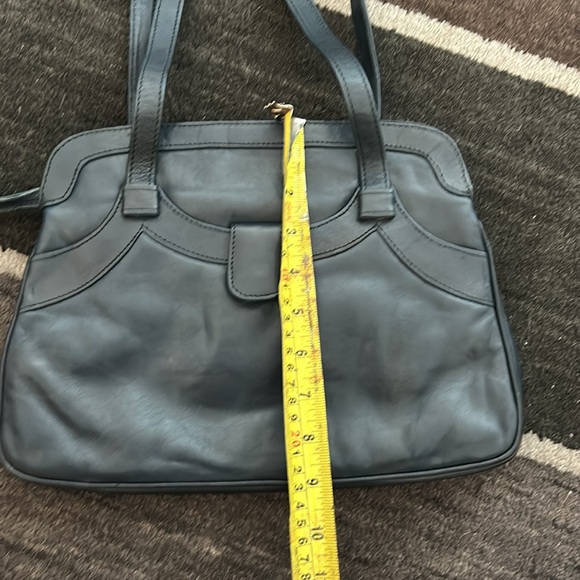 VINTAGE blue leather purse - Picture 8 of 8